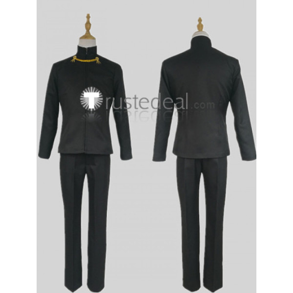 Kaguya-sama wa Kokurasetai Love Is War Miyuki Shirogane Black Uniform Cosplay Costume