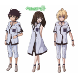 Seraph of the End Owari no Serafu Yuichiro Hyakuya and Akane Hyakuya Child Kids Cosplay Costumes