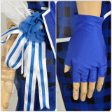 B-Project MOONS Nome Tatsuhiro Blue Idol Cosplay Costume