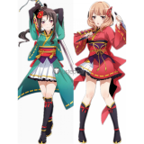 Shoujo Kageki Revue Starlight Re Live Tamao Yuyuko Rui Fumi Ichie Kimono Cosplay Costumes