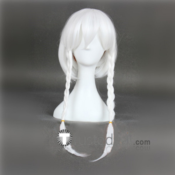 Touhou Izayoi Sakuya Silver White Blue Cosplay Wigs