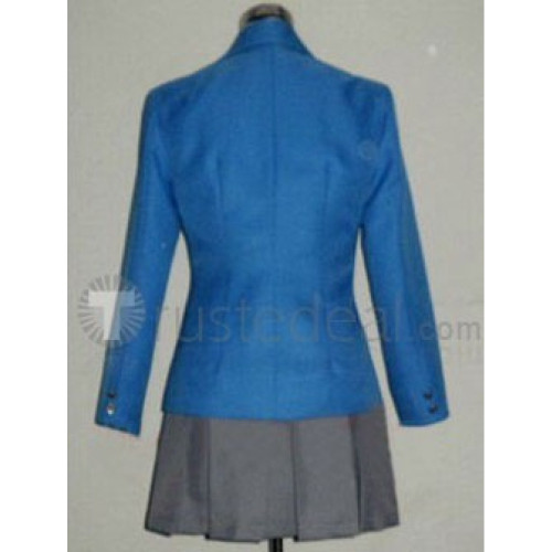 Hakuouki Chizuru Yukimura Blue Cosplay Uniform