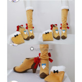 White Cat Project ShiroNeko Project Re Zero Collaboration Event Rem Ram Christmas Cosplay Costumes