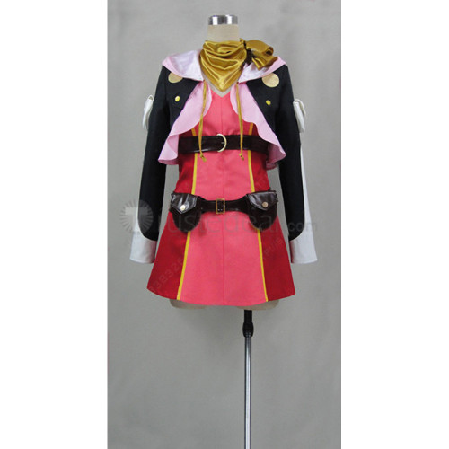 Tales of Zestiria Rose Red Cosplay Costume