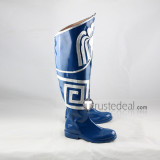 Mortal Kombat X Kitana Blue Cosplay Boots Shoes