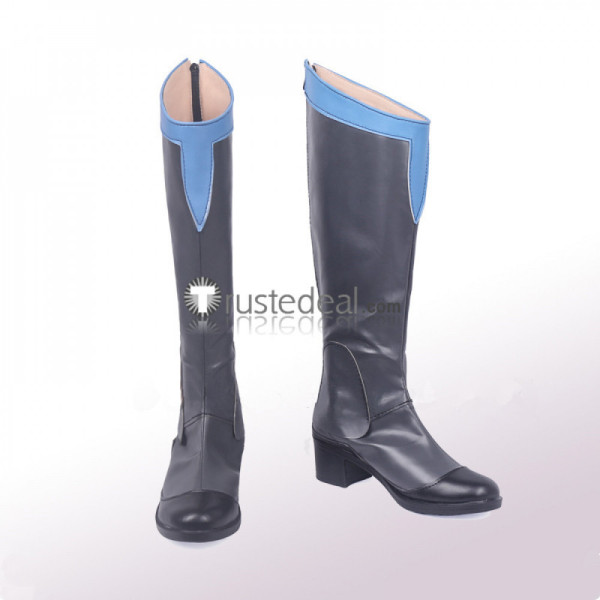Gray Cosplay Boots Shoes