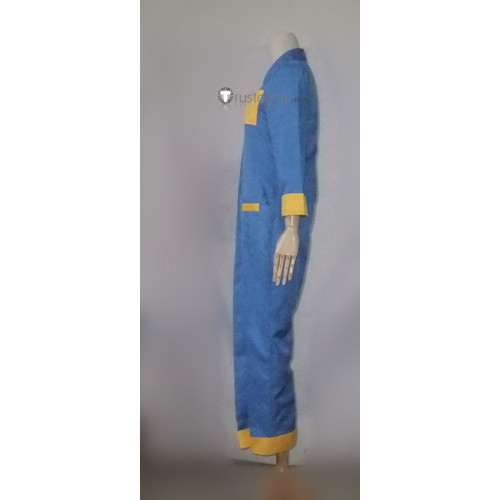 Digimon Frontier J.P. Shibayama Blue Jumpsuit Cosplay Costume