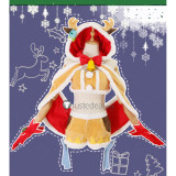 White Cat Project ShiroNeko Project Re Zero Collaboration Event Rem Ram Christmas Cosplay Costumes