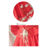 Touhou Project Reimu Hakurei Remilia Scarlet Lolita Red Pink Cosplay Costumes