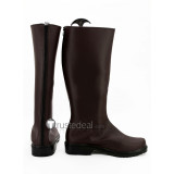 One Punch Man Genos Brown Cosplay Boots Shoes