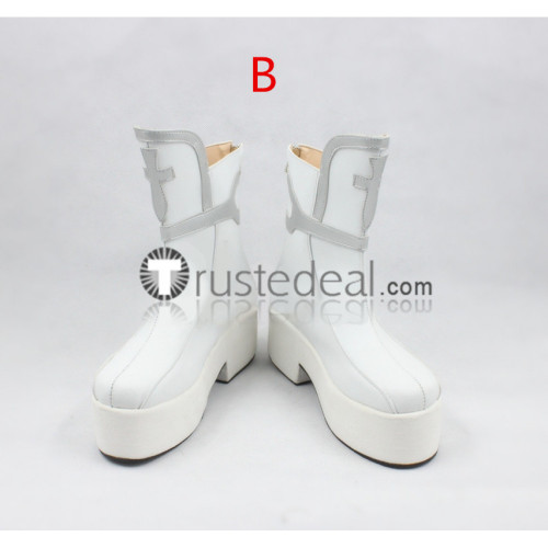 Sword Art Online Asuna White Cosplay Boots Shoes