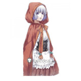 NORN9 Nanami Shiranui Little Red Riding Hood Cosplay Costume