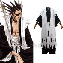 Bleach 11th Division Captain Zaraki Kenpachi Cosplay Costume