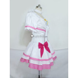 HeartCatch PreCure Cure Rhythm White Pink Cosplay Costume
