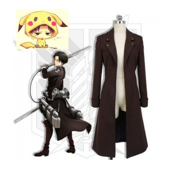 Attack on Titan Shingeki No Kyojin The Wings of Counterattack Levi Rivaille Cosplay Costume