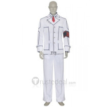 Vampire Knight Night Class Boy Kaname Kuran White Academy Cosplay Costume