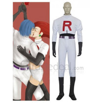 Pokemon Team Rocket James Cosplay Costume