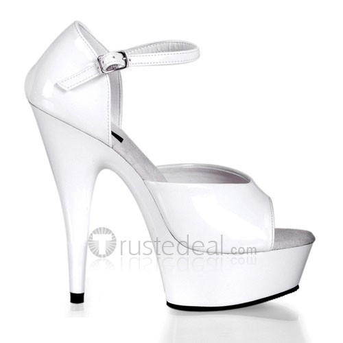 PU Leather Upper High Heel Open-toes Platform Sexy Sandals(99-33)