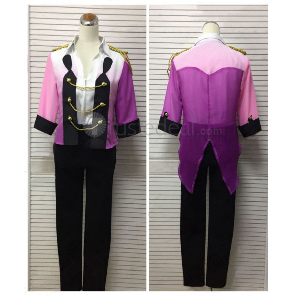 Yuri on Ice Viktor Victor Nikiforov Katsuki Yuuri Yurio Pink Purple Blue Yellow Cosplay Costumes