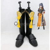 Fire Emblem Fates Oboro Black Cosplay Boots Shoes