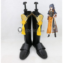 Fire Emblem Fates Oboro Black Cosplay Boots Shoes
