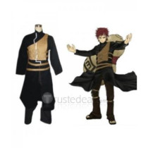Naruto Shippuden Gaara Black Cosplay Costume