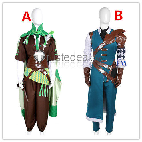 Fire Emblem Three Houses Lgnatz Felix Cosplay Costumes