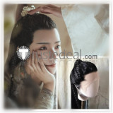 Word of Honor Wen Kexing Zhou Zishu Prince Xie Scorpion King Ye Baiyi Lace Front Black Silver Cosplay Wig