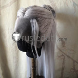 Word of Honor Wen Kexing Zhou Zishu Prince Xie Scorpion King Ye Baiyi Lace Front Black Silver Cosplay Wig