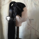 Word of Honor Wen Kexing Zhou Zishu Prince Xie Scorpion King Ye Baiyi Lace Front Black Silver Cosplay Wig