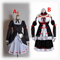 Haganai Boku wa Tomodachi ga Sukunai Kobato Hasegawa White Black Lolita Dress Cosplay Costumes