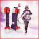 Tenkuu Shinpan High-Rise Invasion Kuon Shinzaki Mayuko Nise Yuri Ein Cosplay Shoes Boots