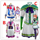 Uma Musume Pretty Derby Special Week Tokai Teio Silence Suzuka Race Outfit Cosplay Costumes