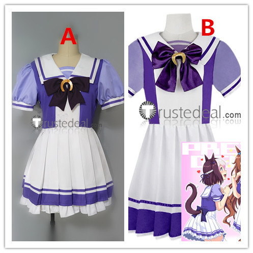 Uma Musume Pretty Derby Special Week Tokao Teio Silence Suzuka Purple School Sailor Uniform Cosplay Costumes
