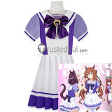 Uma Musume Pretty Derby Special Week Tokao Teio Silence Suzuka Purple School Sailor Uniform Cosplay Costumes