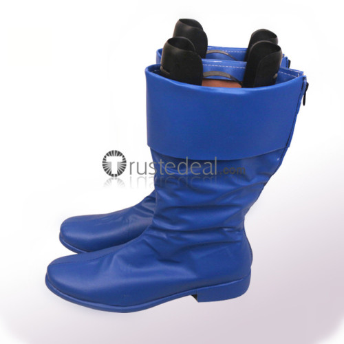 YuGiOh Alexis Rhodes Blue Cosplay Boots Shoes