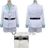 Yugioh Seto Kaiba Mokuba White Cosplay Costumes