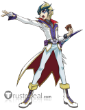 Yu-Gi-Oh! Photon Mode Kite Kaito Tenjo white Cosplay Costume