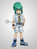 Yu Gi Oh 5Ds Leo Luna Blue White Cosplay Costumes