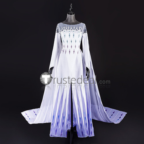 usmc officer dress blue Snow Adult Elsa Dress Costume Halloween Cosplay Elsa Anna Costume Prin –  Cosermart main image 1