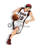 Kurokos Basketball Seirin Kagami Taiga White Uniform Cosplay Costume