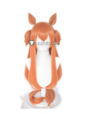 Uma Musume Pretty Derby Mihono Bournon Gold Ship Mayano Top Gun Haru Urara Pink Brown Orange Silver Cosplay Wigs