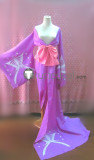 Black Butler Kuroshitsuji Ranmao Purple Green Kimono Cosplay Costumes