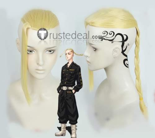 Tokyo Revengers Takemichi Hanagaki Manjiro Sano Mikey Keisuke Baji Ken Ryuguji Blonde Black Cosplay Wigs
