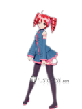 Vocaloid Teto Kasane Cosplay Costume