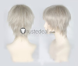 Hetalia Axis Powers Prussia Gilbert Beilschmidt Silver Grey Cosplay Wig
