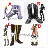 The World Ends with You Neku Sakuraba Raimu Bito Rhyme Shiki Misaki Sho Minamimoto Cosplay Shoes Boots