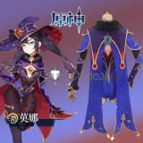 Genshin Impact Xiangling Xingqiu Mona Cosplay Costumes 2