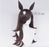 Uma Musume Pretty Derby Mejiro McQueen Rice Shower Symboli Rudolf Sakura Bakushin O Brown Purple Cosplay Wig