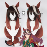 Uma Musume Pretty Derby Mejiro McQueen Rice Shower Symboli Rudolf Sakura Bakushin O Brown Purple Cosplay Wig